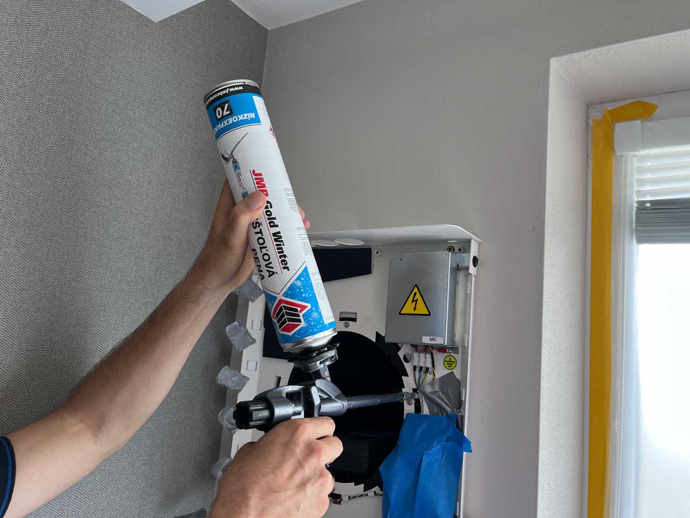 Radon v interiéru